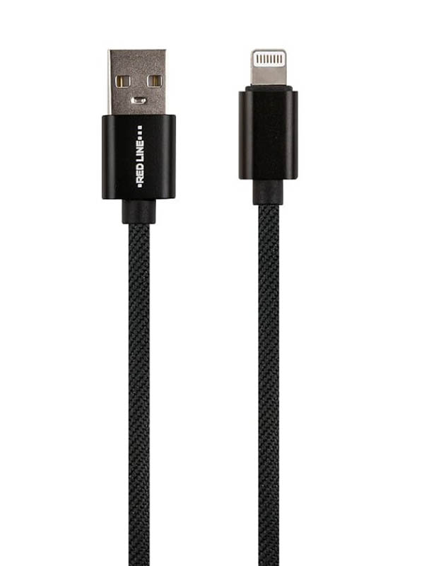 фото Аксессуар red line usb - lightning black ут000020236