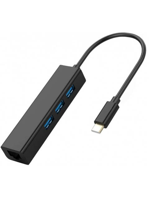 Zakazat.ru: Сетевой кабель KS-is USB-C - RJ45 LAN Gigabit адаптер с USB 3.0 KS-410