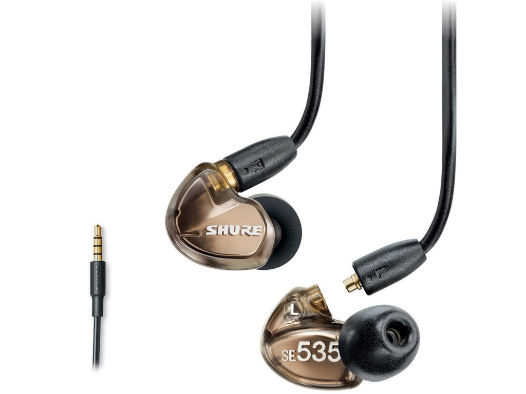 

Наушники Shure SE535-V+UNI-EFS Bronze, SE535-V+UNI-EFS