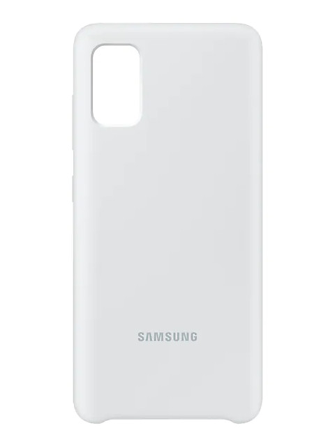 

Чехол для Samsung Galaxy A41 A415 Cover Silicone White EF-PA415TWEGRU, EF-PA415TWEGRU