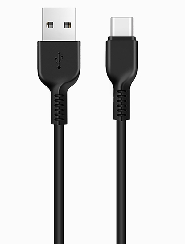 цена Аксессуар Hoco X13 Easy USB - USB Type-C 1.0m Black 85430