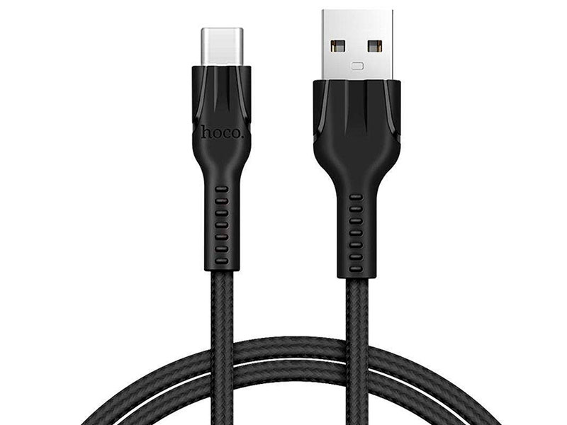 фото Аксессуар hoco u31 benay usb - usb type-c 120cm black 82042