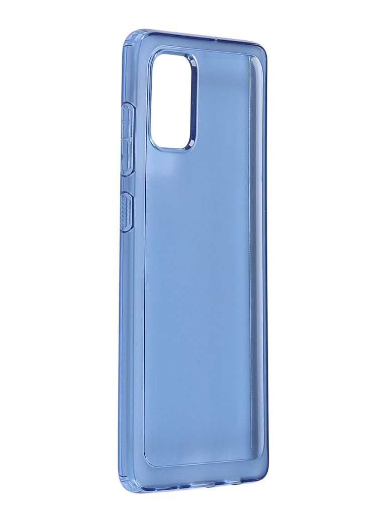 фото Чехол araree для samsung galaxy a71 a715 backcover blue gp-fpa715kdalr