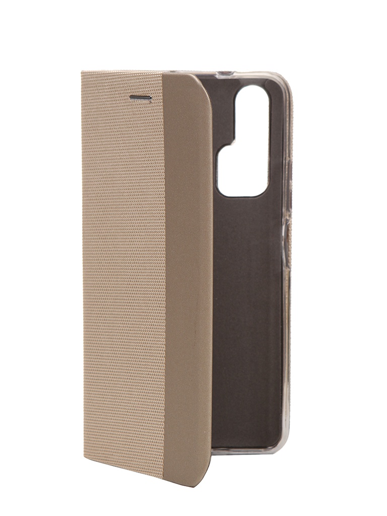 фото Чехол fono для honor 20 pro folio case gold 02600