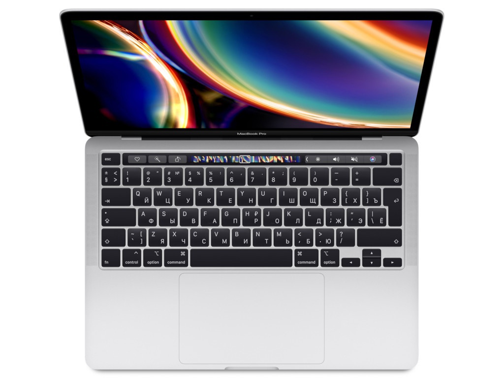 фото Ноутбук apple macbook pro 13 2020 mwp82ru/a silver (intel core i5 2.0 ghz/16384mb/1000gb ssd/intel iris plus graphics/wi-fi/bluetooth/cam/13.3/2560x1600/mac os)