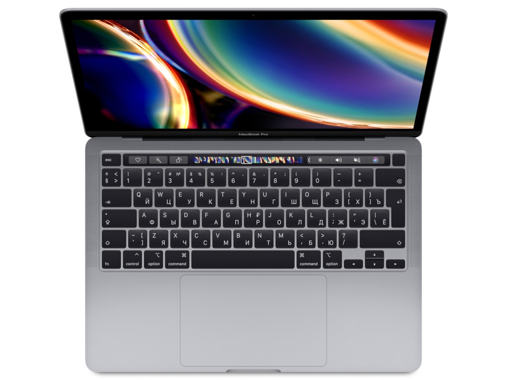 фото Ноутбук apple macbook pro 13 2020 mxk52ru/a space grey (intel core i5 1.4 ghz/8192mb/512gb ssd/intel iris plus graphics/wi-fi/bluetooth/cam/13.3/2560x1600/mac os)