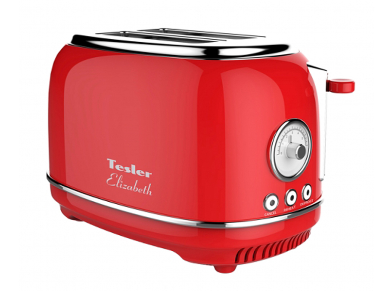 Тостер Tesler TT-245 Red тостер tesler tt 255 sand grey