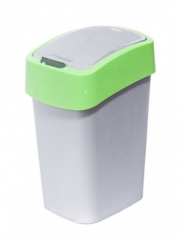 фото Мусорное ведро curver flip bin 50l green 02172-p80-00