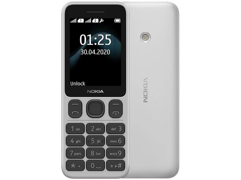 Сотовый телефон Nokia 125 Dual Sim White