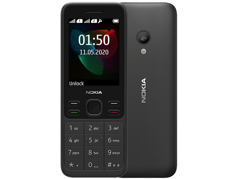 Сотовый телефон Nokia 150 (2020) Dual Sim Black сотовый телефон nokia 210 ta 1139 black