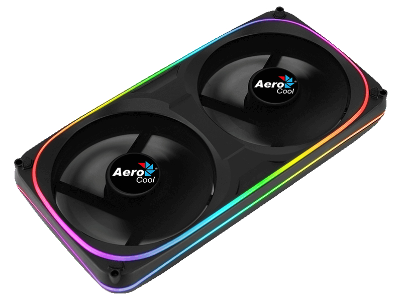 

Вентилятор AeroCool Fan Astro 24 ARGB 2x120mm 4710562750171, Fan Astro 24