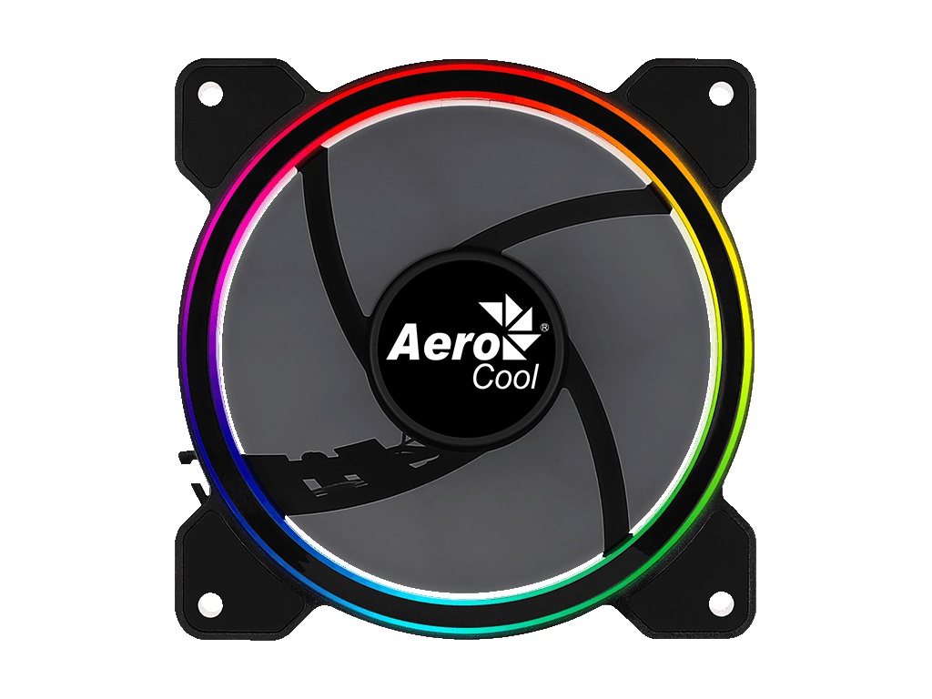 Вентилятор AeroCool Fan Saturn 12 FRGB 120mm 4710562754087