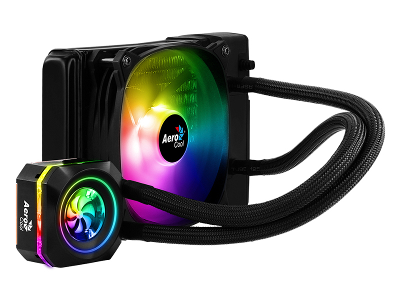 

Водяное охлаждение AeroCool Pulse L120F RGB Black 4718009157668 (Intel LGA 2066/2011-V3/115X/1366/775 AMD FM1/FM2/AM4/AM3+/AM3), Pulse L120F