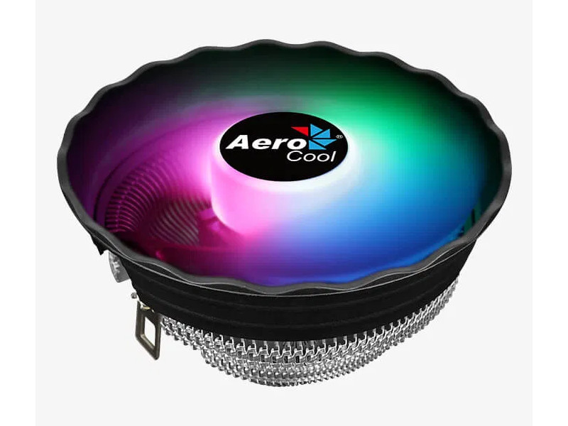 Кулер AeroCool Air Frost Plus FRGB 4710562750188 (Intel 775/1155/1156/1150/1151 AMD AM2/AM2+/AM3/AM3+/FM1/FM2/AM4) вентилятор aerocool frost 14 frgb 4718009158092