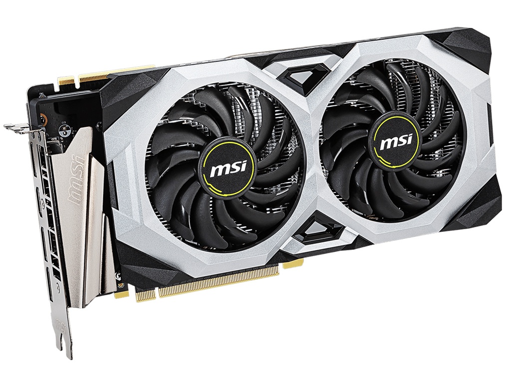

Видеокарта MSI GeForce RTX 2070 Super Ventus GP OC 1785MHz PCI-E 3.0 8192Mb 14000Mhz 256-bit DP HDMI, GeForce RTX 2070 Super Ventus GP OC