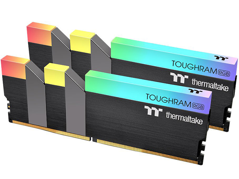 фото Модуль памяти thermaltake toughram rgb ddr4 dimm 4000mhz cl19 - 16gb kit (2x8gb) r009d408gx2-4000c19a