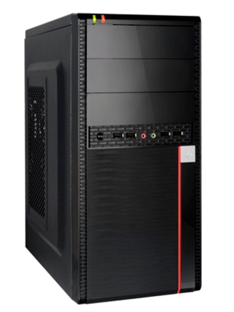 

Корпус ExeGate BA-204U Black mATX 350W EX284033RUS, BA-204U