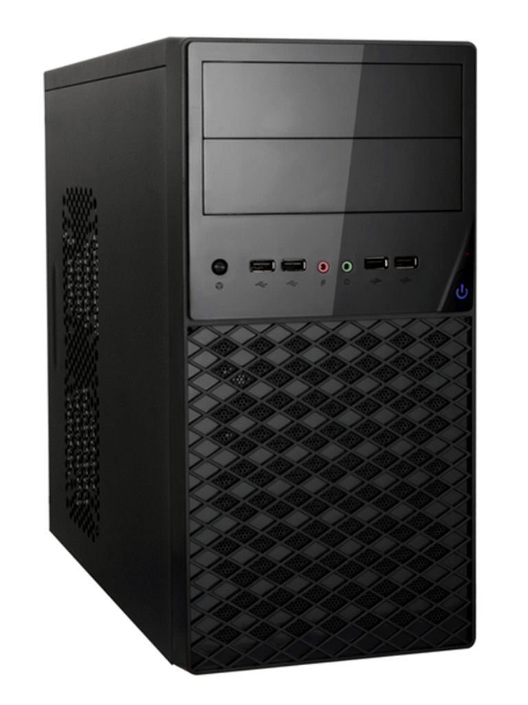 

Корпус ExeGate BA-203U Black mATX 450W EX284029RUS, BA-203U