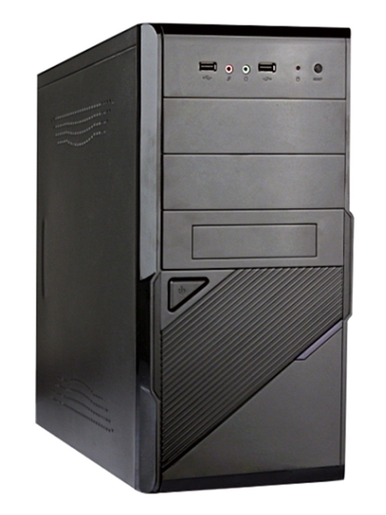 

Корпус ExeGate BA-201 Black mATX 400W EX284020RUS, BA-201