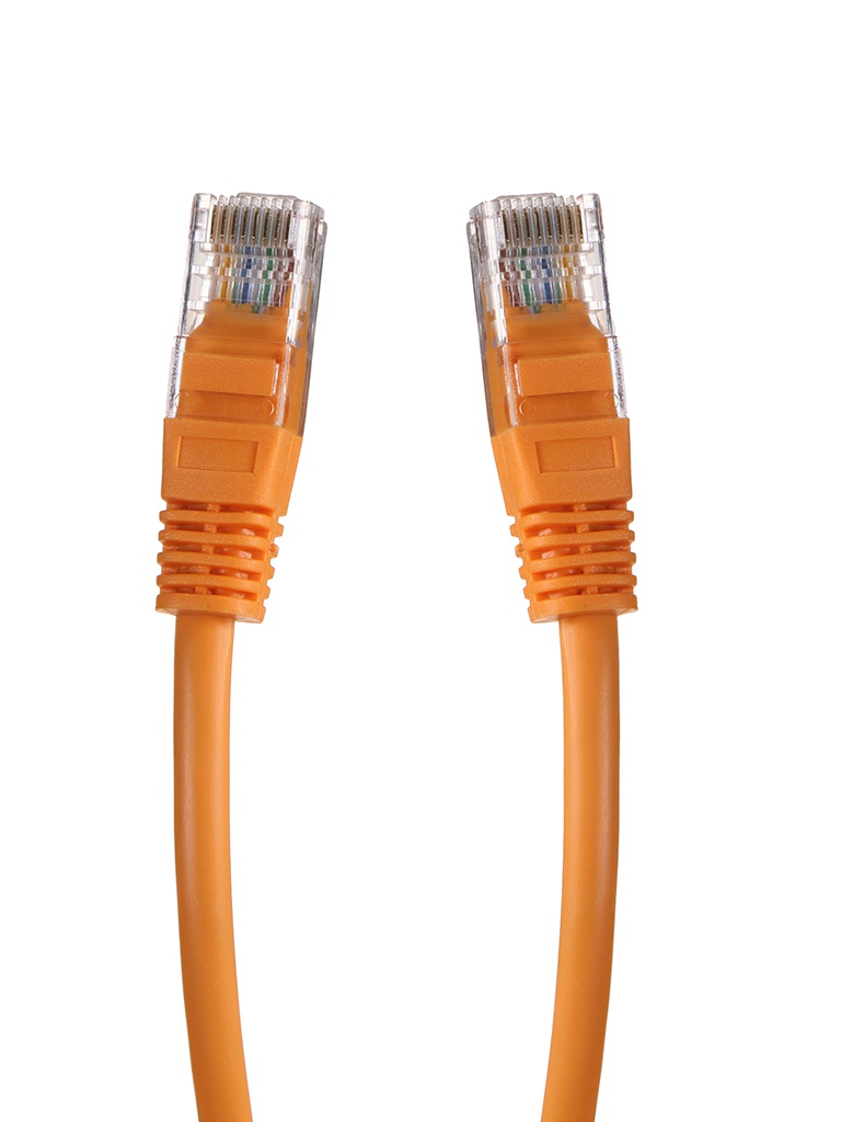 Сетевой кабель Gembird Cablexpert UTP cat.5e 1.5m Orange PP12-1.5M/O сетевой кабель gembird cablexpert utp cat 5e 1m grey pp12 1m