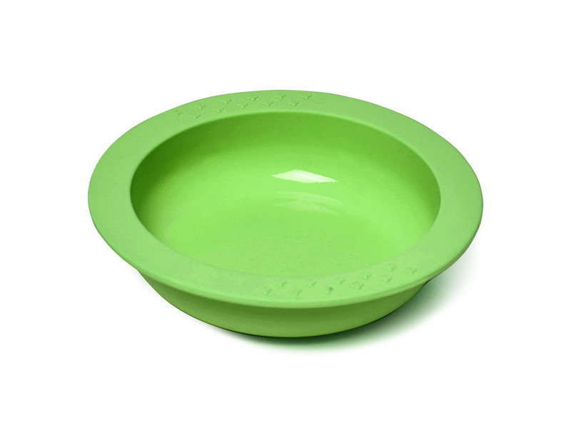 фото Глубокая тарелка fissman kids 9589 green