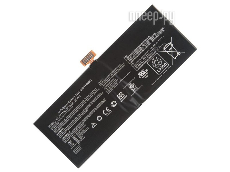 

Аккумулятор RocknParts (схожий с ME400CL) для Asus ViVotab 10 ME400C 623943, 623943