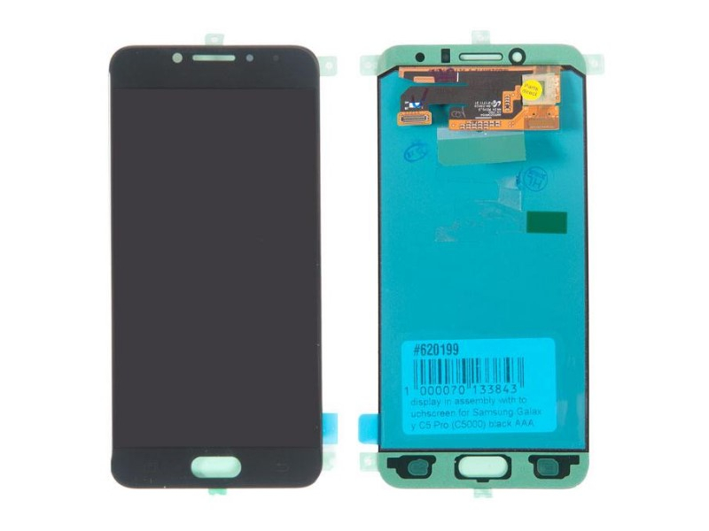 

Дисплей RocknParts для Samsung Galaxy C5 Pro (C5010) в сборе с тачскрином Black 620199, 620199
