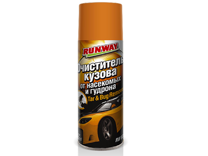 

Очиститель кузова от насекомых и гудрона Runway 450ml RW6089, RW6089