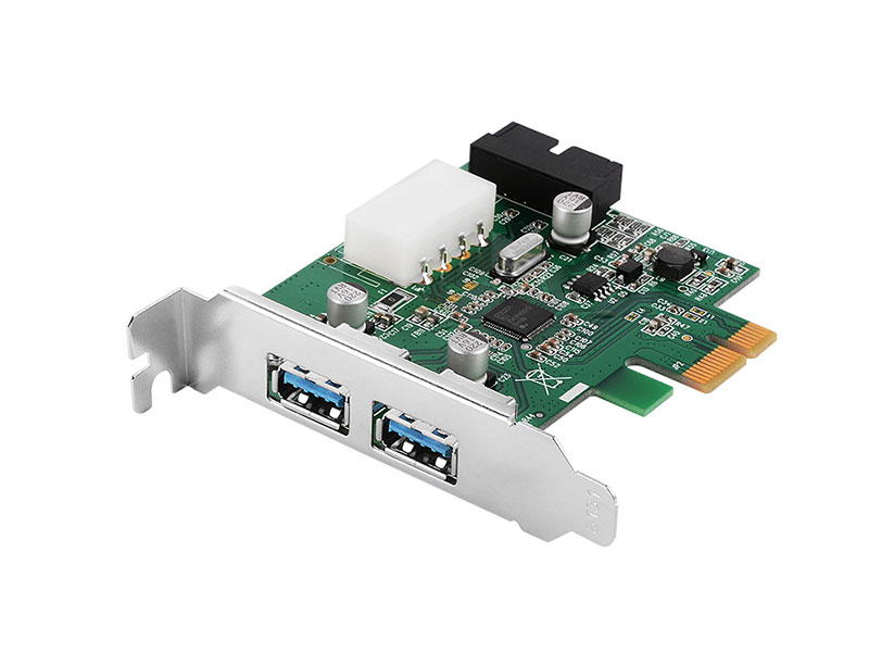

Контроллер Orient VA-3U2219PELP PCI-Ex - 2ext+2int x USB 3.0 oem 30895, VA-3U2219PELP