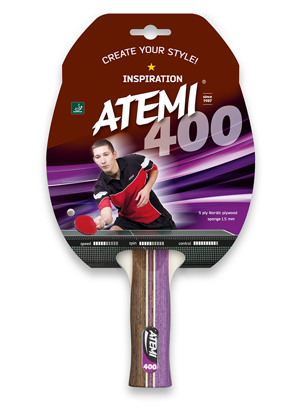 фото Ракетка для настольного тенниса atemi 400an