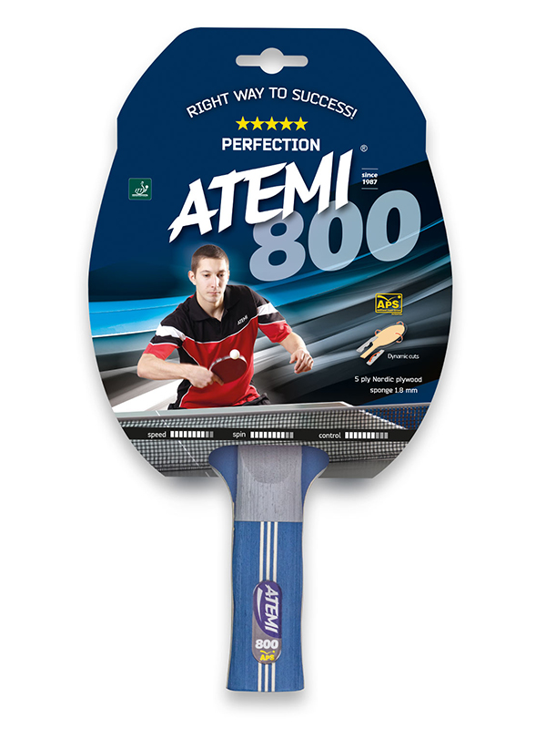 фото Ракетка для настольного тенниса atemi 800 an