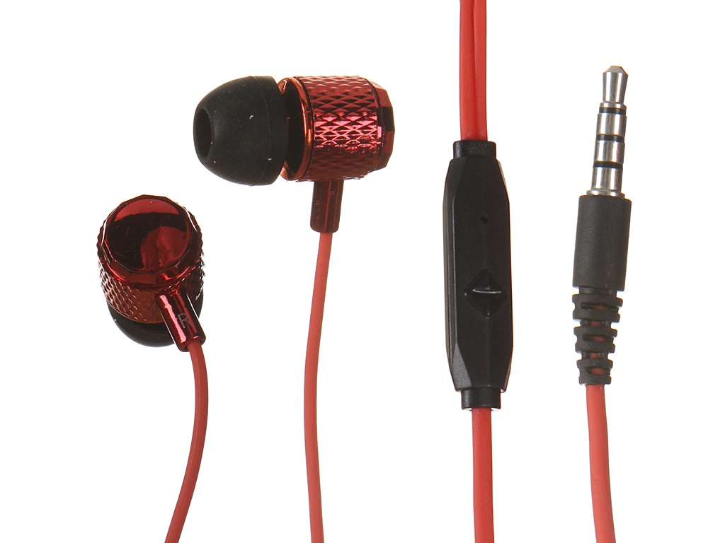 фото Наушники usams stereo headset ep-38 red ут000020002