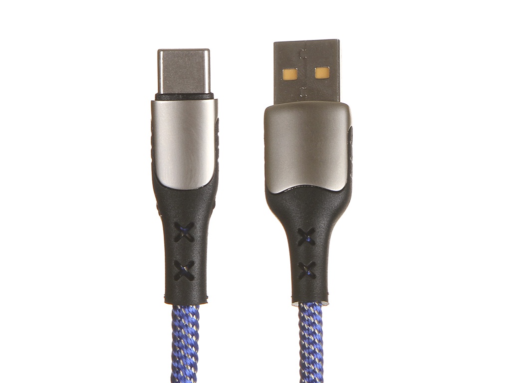 фото Аксессуар usams u27 usb - type-c 5а blue ут000020268