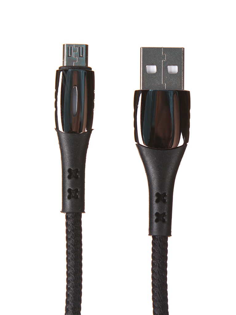 фото Аксессуар usams sj346 smart power-off usb - microusb black ут000020259