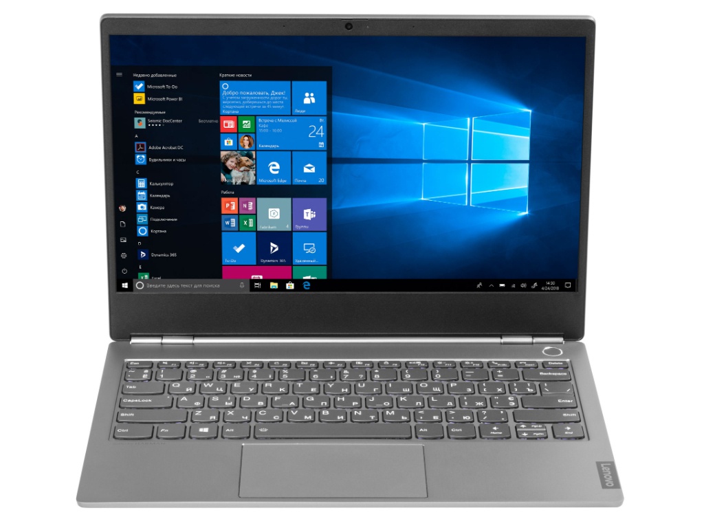 фото Ноутбук lenovo thinkbook 13s-iml mineral grey 20rr0004ru (intel core i7-10510u 1.8 ghz/8192mb/256gb ssd/intel hd graphics/wi-fi/bluetooth/cam/13.3/1920x1080/windows 10 pro 64-bit)