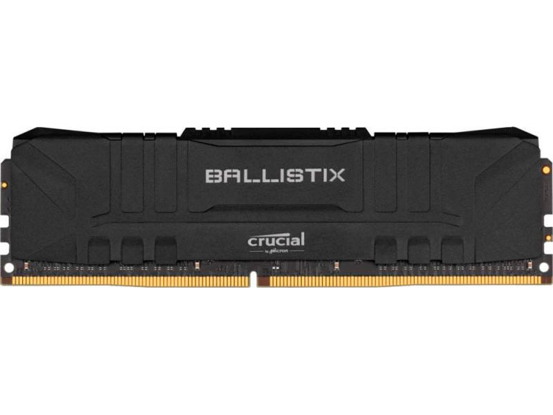 фото Модуль памяти ballistix black ddr4 dimm 2400mhz pc4-19200 cl16 - 4gb bl4g24c16u4b