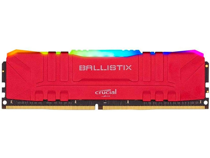 фото Модуль памяти ballistix rgb red ddr4 dimm 3200mhz pc4-25600 cl16 - 16gb bl16g32c16u4rl