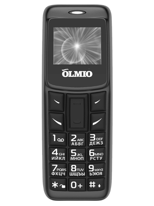 Сотовый телефон Olmio A02 Black 40325