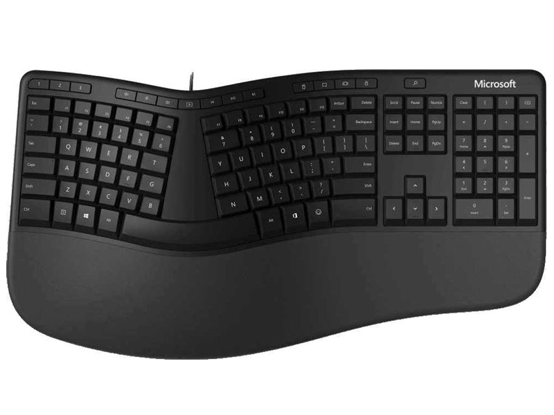 фото Клавиатура microsoft keyboard ergonomic lxm-00011