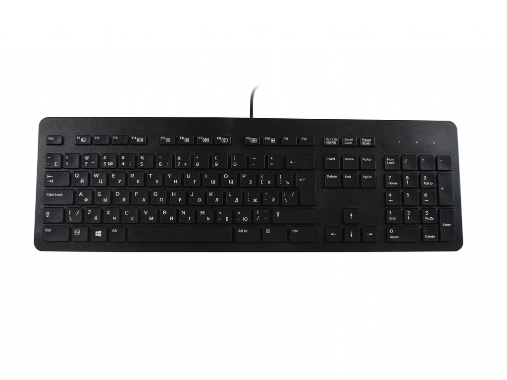 фото Клавиатура hp usb business slim keyboard n3r87aa hp (hewlett packard)