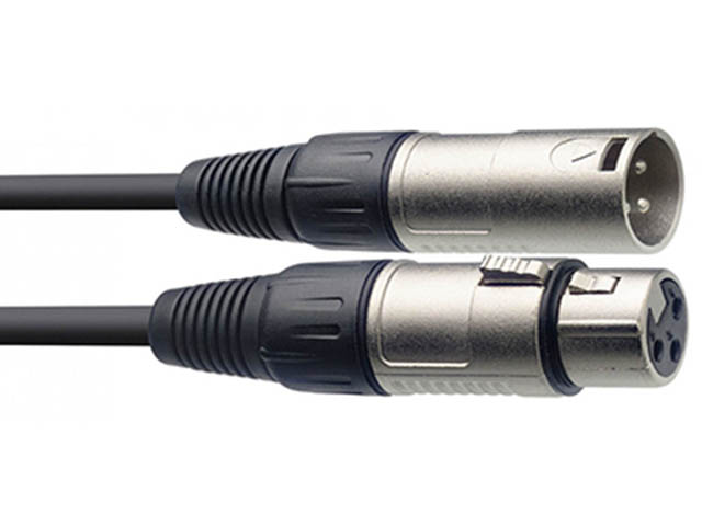 Кабель микрофонный NordFolk XLR/F - XLR/M 2m NMC9/2M кабель gcr xlr f на xlr m gcr 53376 микрофонный 15м