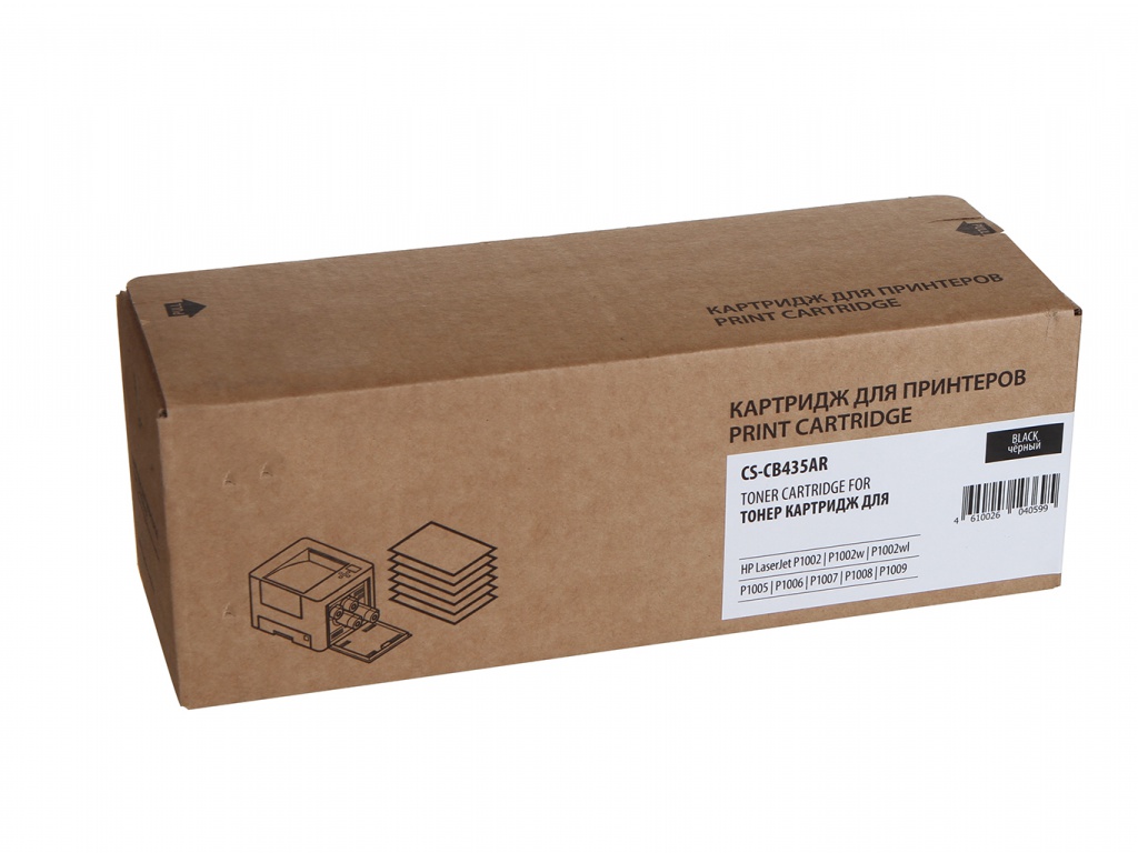 

Картридж cactus CS-CB435AR, совместимый, CS-CB435AR