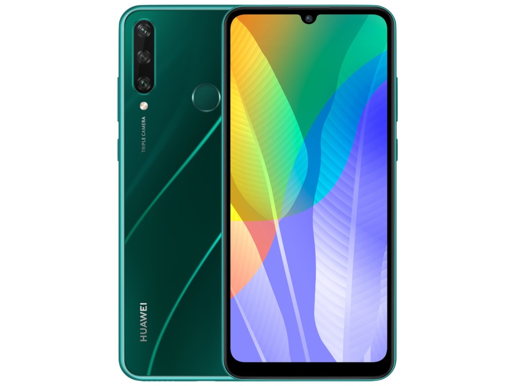Zakazat.ru: Сотовый телефон HUAWEI Y6p 3/64GB (NFC) Emerald Green