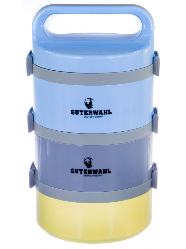 

Ланч-бокс Guterwahl Keep Warm Light-Blue-Yellow-Grey 119-25021, 119-25021