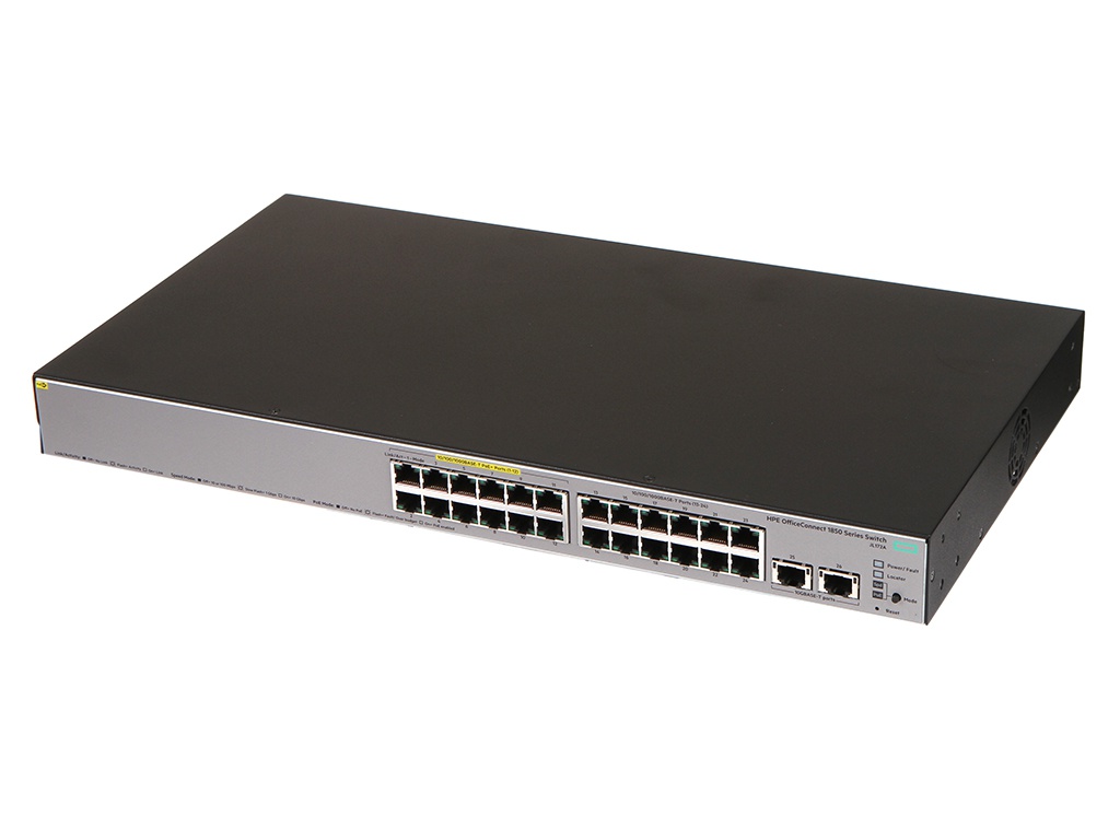 

Коммутатор HP OfficeConnect 1850-24G-2XGT-PoE+ JL172A, 1850-24G-2XGT-PoE+