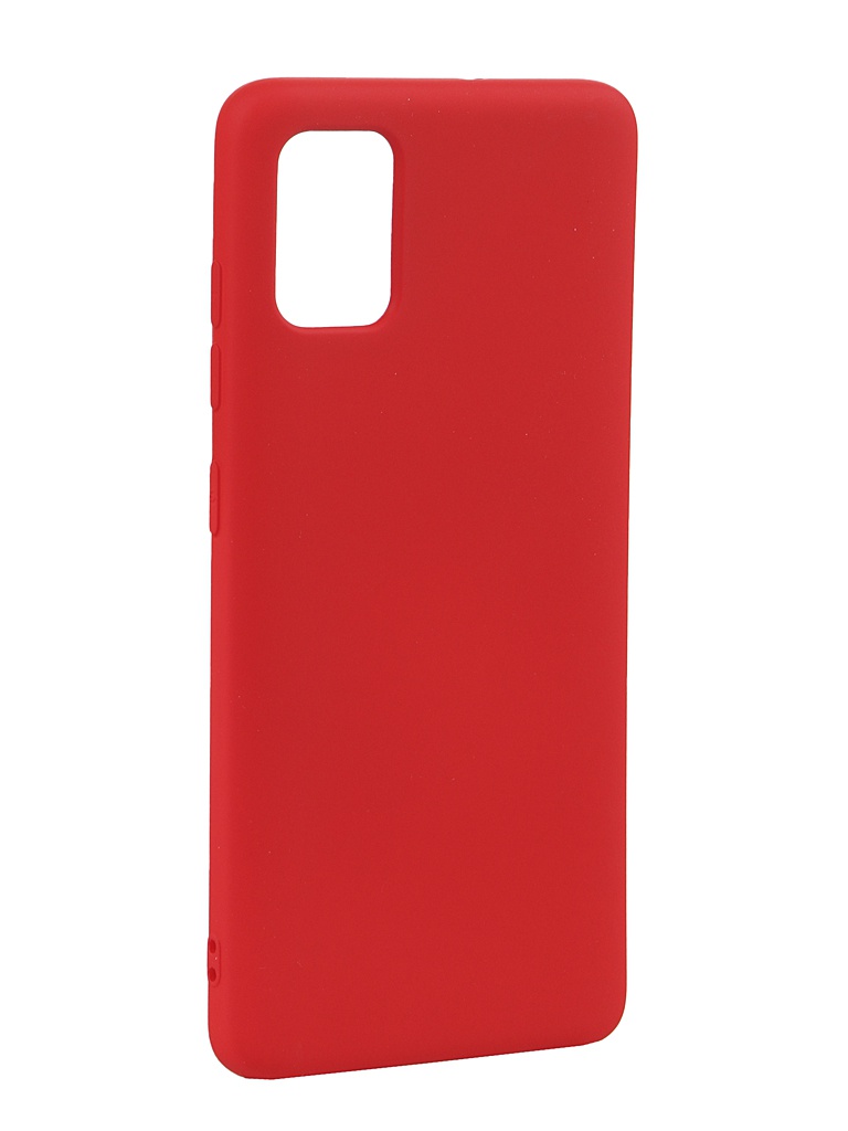 

Чехол Neypo для Samsung Galaxy A51 (2020) Silicone Case 2.0mm Red NSC16308, NSC16308