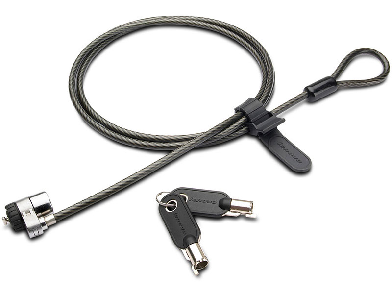 фото Аксессуар замок lenovo microsaver 64068e security cable 73p2582