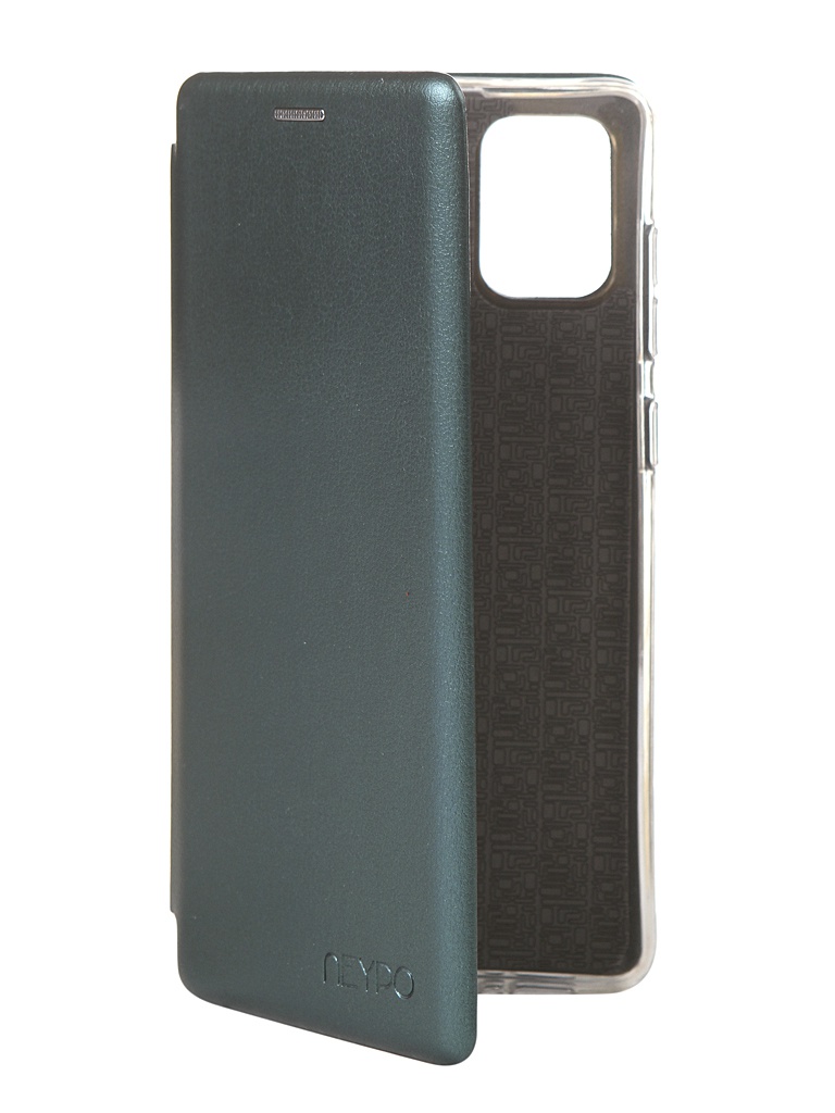 

Чехол Neypo для Samsung Galaxy A71 2020 Premium Dark Green NSB16229, NSB16229