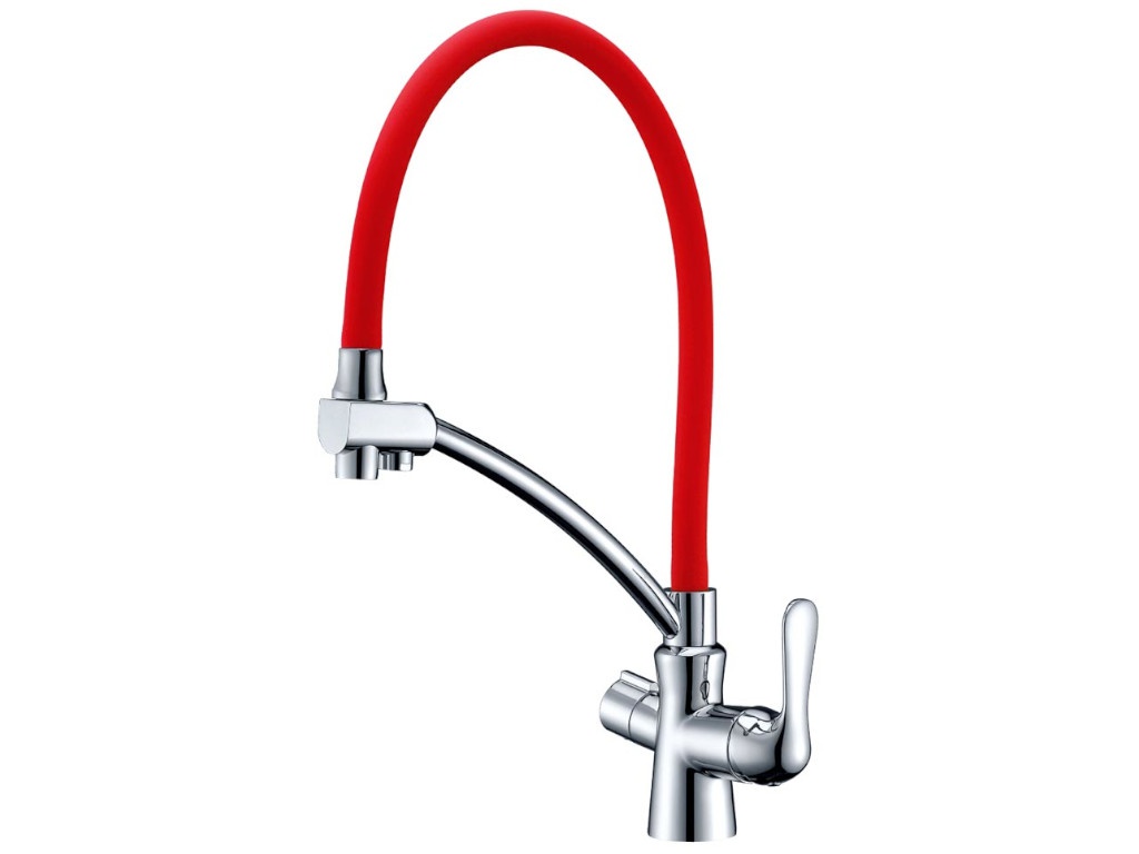 

Смеситель Lemark Comfort Chrome-Red LM3070C-Red, LM3070C-Red