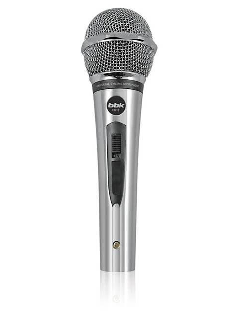 Микрофон BBK CM131 микрофон bbk cm 131 серебристый